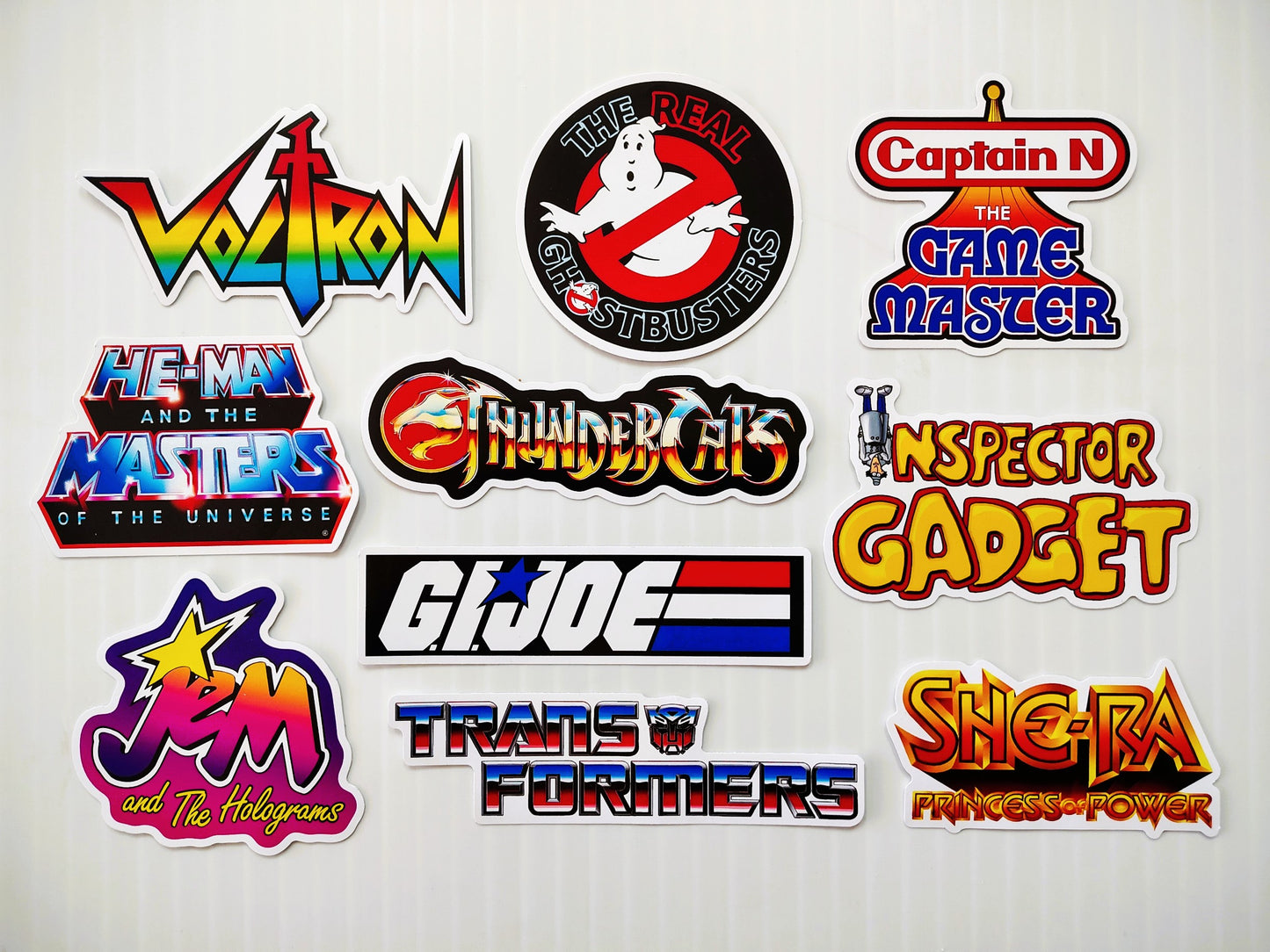 Classic Cartoons Sticker Pack (10 Stickers) SET 1