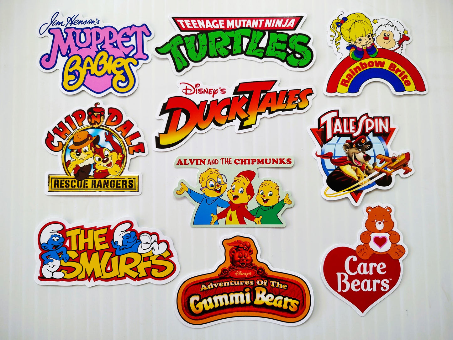 Classic Cartoons Sticker Pack (10 Stickers) SET 2