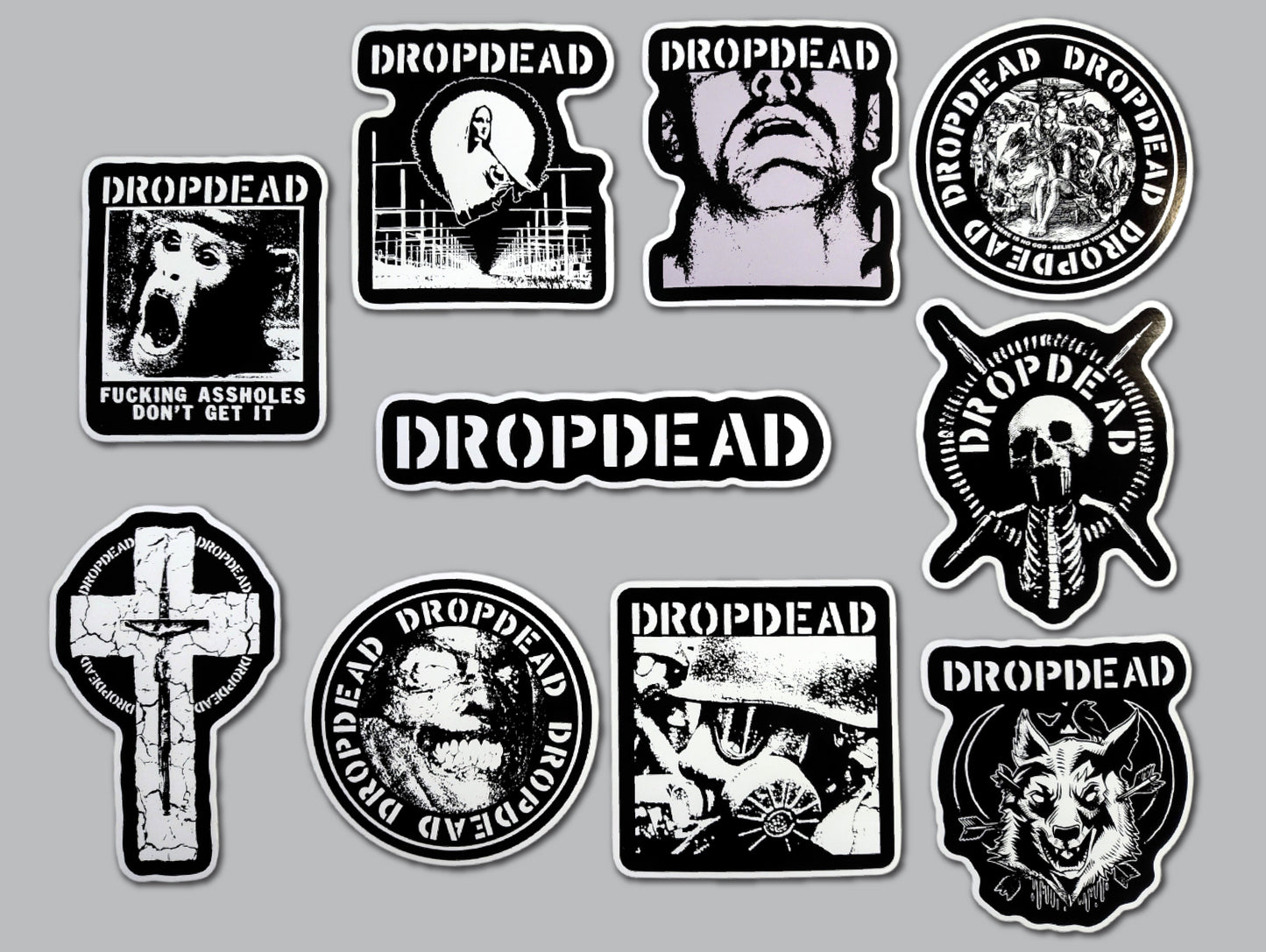 Dropdead Sticker Pack (10 Stickers)