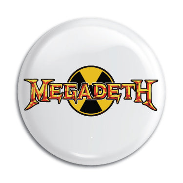 Megadeth (Radiation Logo) 1" Button / Pin / Badge