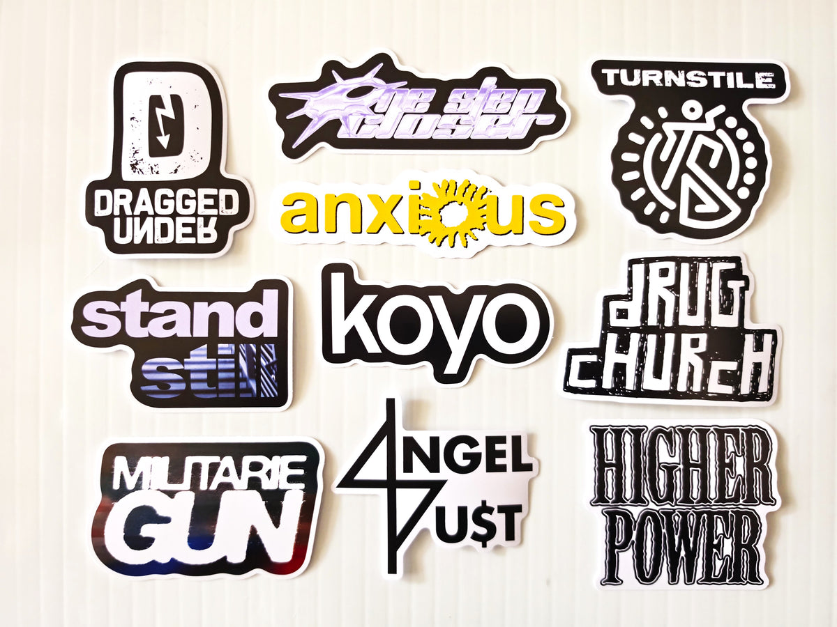 Melodic Hardcore Sticker Pack (10 Stickers) SET 2