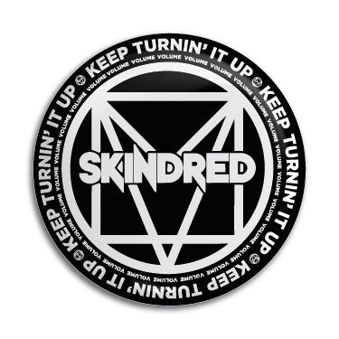Skindred 1" Button / Pin / Badge