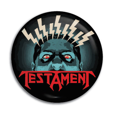 Testament (Face) 1" Button / Pin / Badge