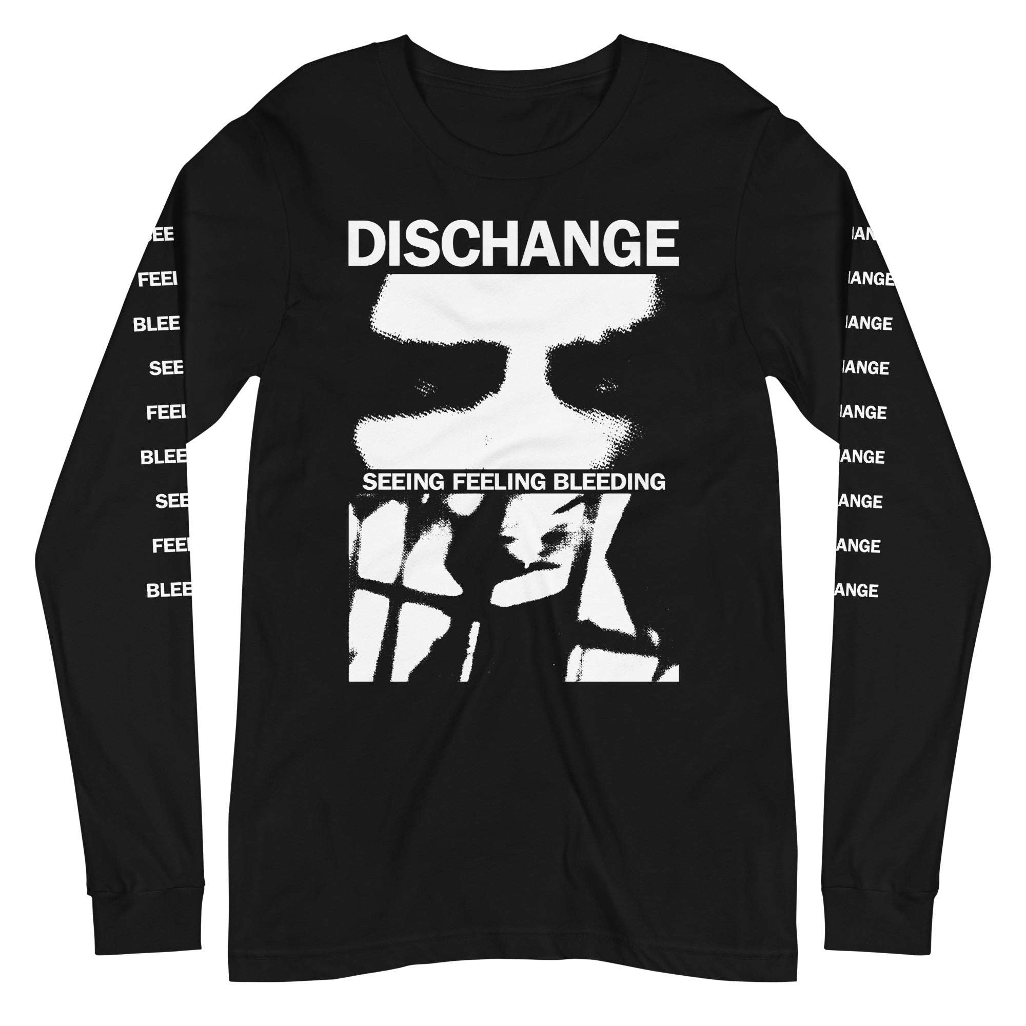Dischange - Seeing Feeling Bleeding Long Sleeve T-Shirt – Omni-Cult