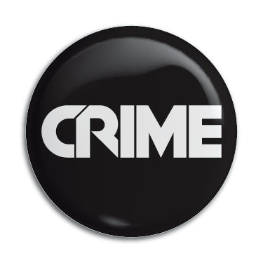 Crime 1" Button / Pin / Badge Omni-Cult