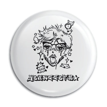 Younggoth 1" Button / Pin / Badge