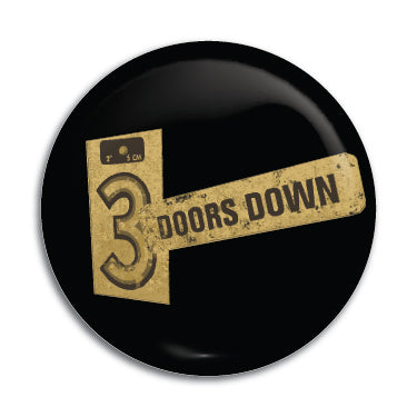 3 Doors Down 1" Button / Pin / Badge