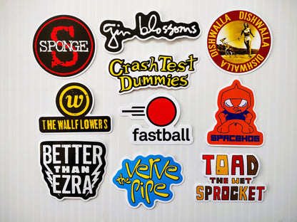 90's Alternative Sticker Pack (10 Stickers) SET 19