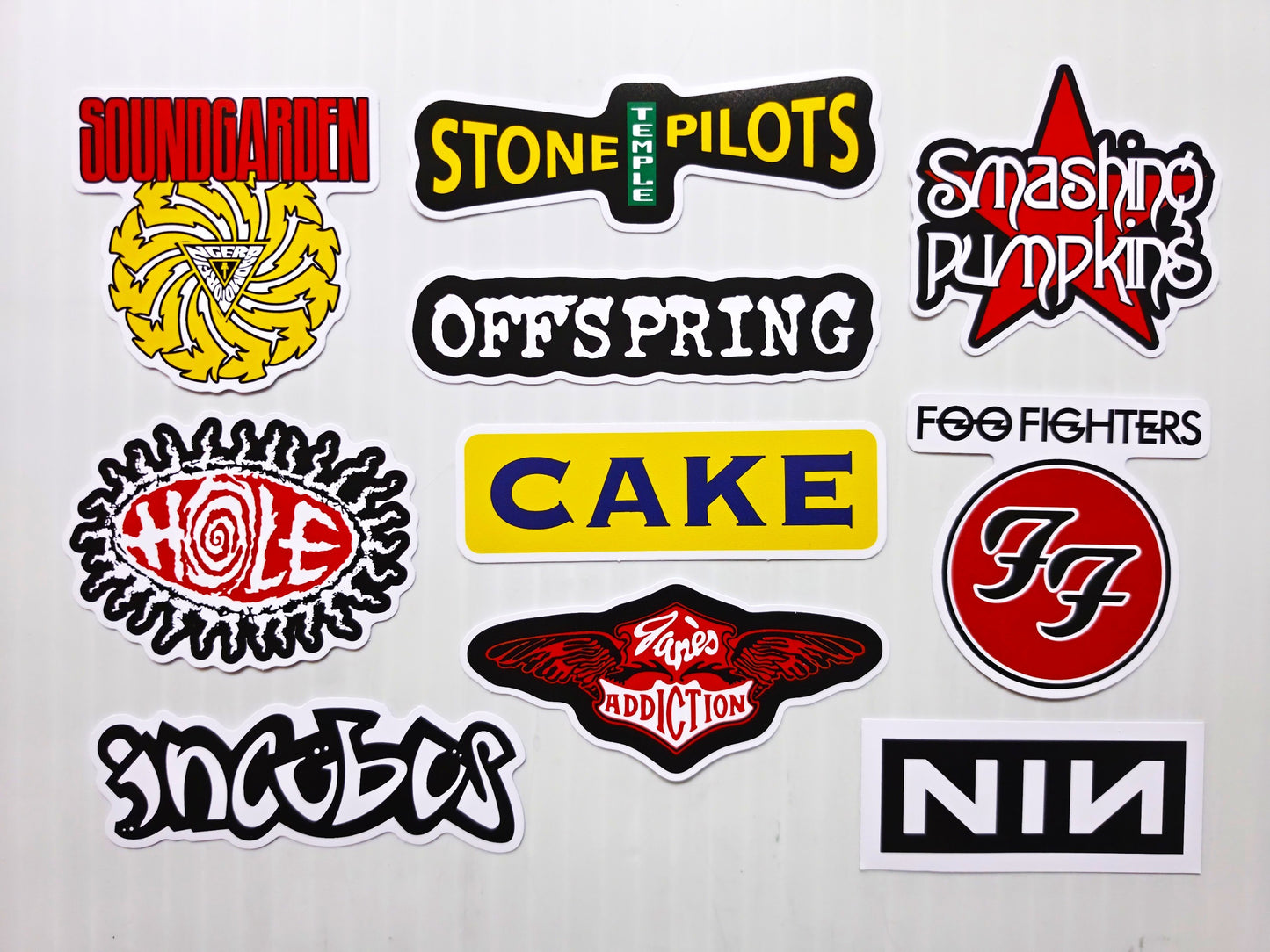 90's Alternative Sticker Pack (10 Stickers) SET 2