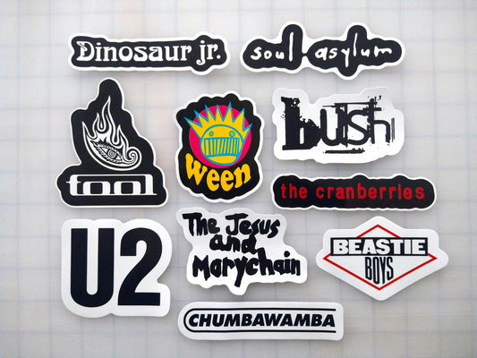 90's Alternative Sticker Pack (10 Stickers) SET 4