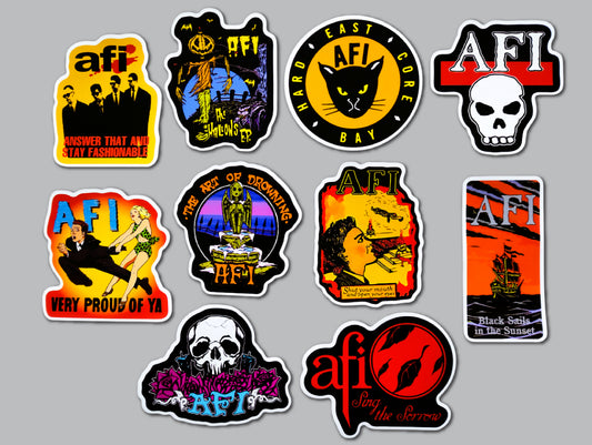 AFI Sticker Pack (10 Stickers)
