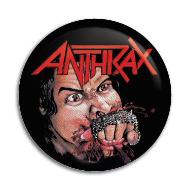 Anthrax (Fistful Of Metal) 1" Button / Pin / Badge