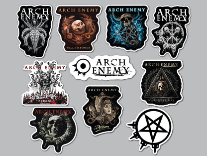 Arch Enemy Sticker Pack (10 Stickers)