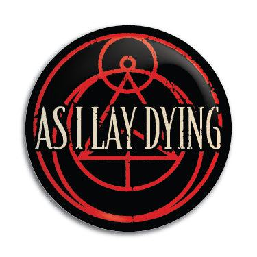 As I Lay Dying 1" Button / Pin / Badge