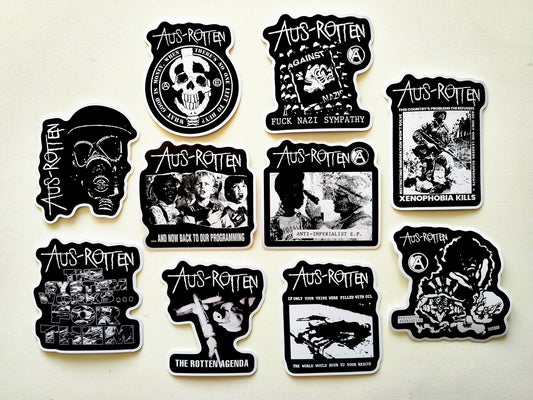 Aus-Rotten Sticker Pack (10 Stickers)