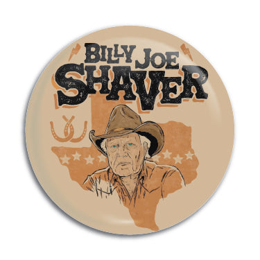 Billy Joe Shaver 1" Button / Pin / Badge