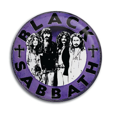 Black Sabbath (Band Pic) 1" Button / Pin / Badge