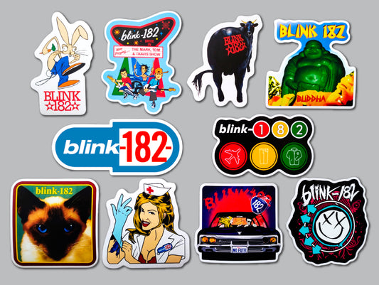 Blink-182 Sticker Pack (10 Stickers)
