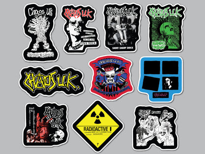 Chaos UK Sticker Pack (10 Stickers)