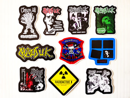 Chaos UK Sticker Pack (10 Stickers)