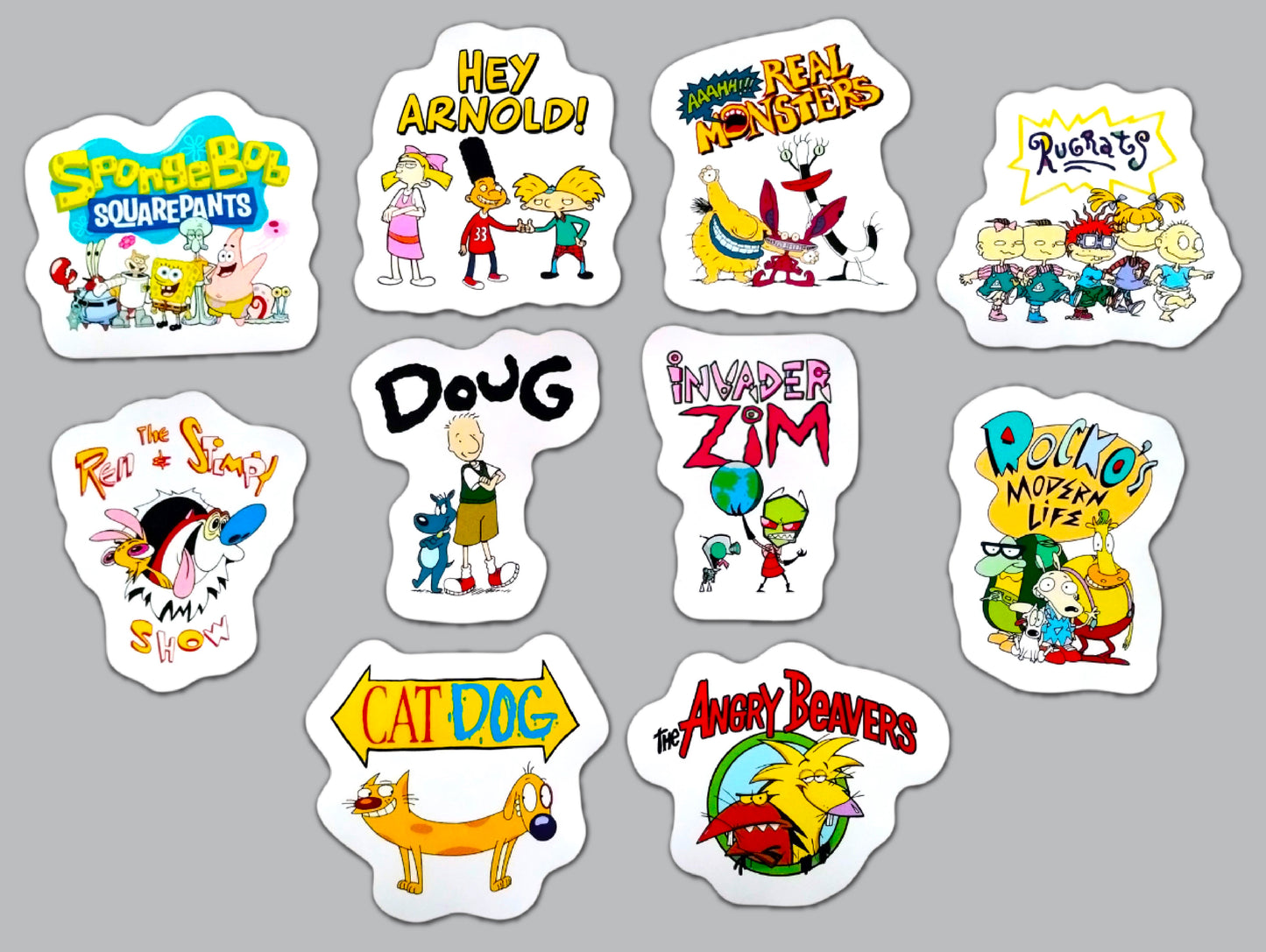 Classic Cartoons Sticker Pack (10 Stickers) SET 3