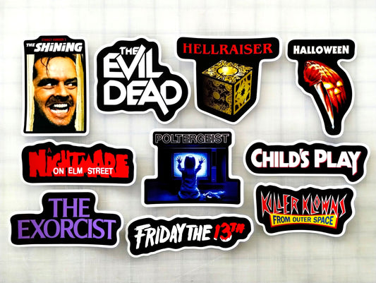 Classic Movie Sticker Pack (10 Stickers) Set 3