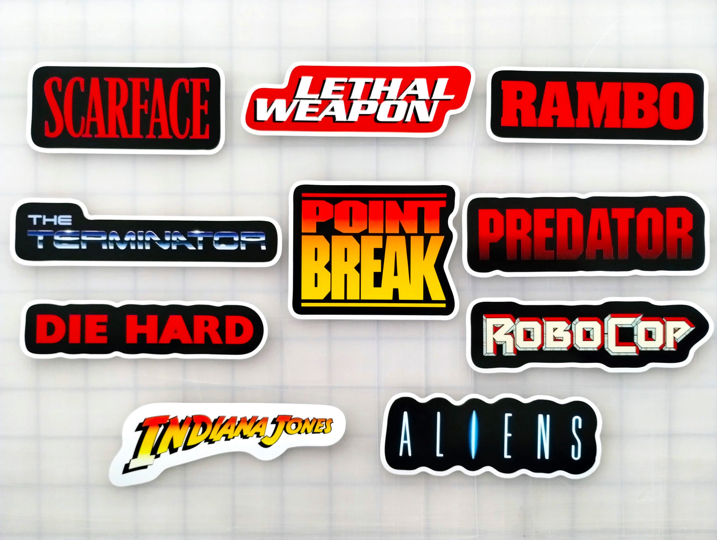 Classic Movie Sticker Pack (10 Stickers) Set 5