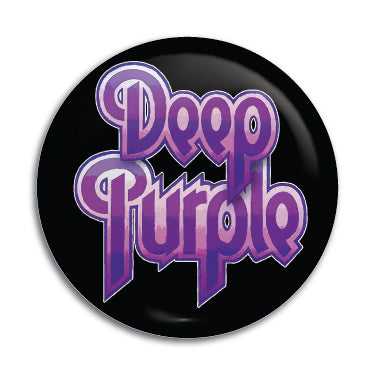 Deep Purple (Stacked Logo) 1" Button / Pin / Badge