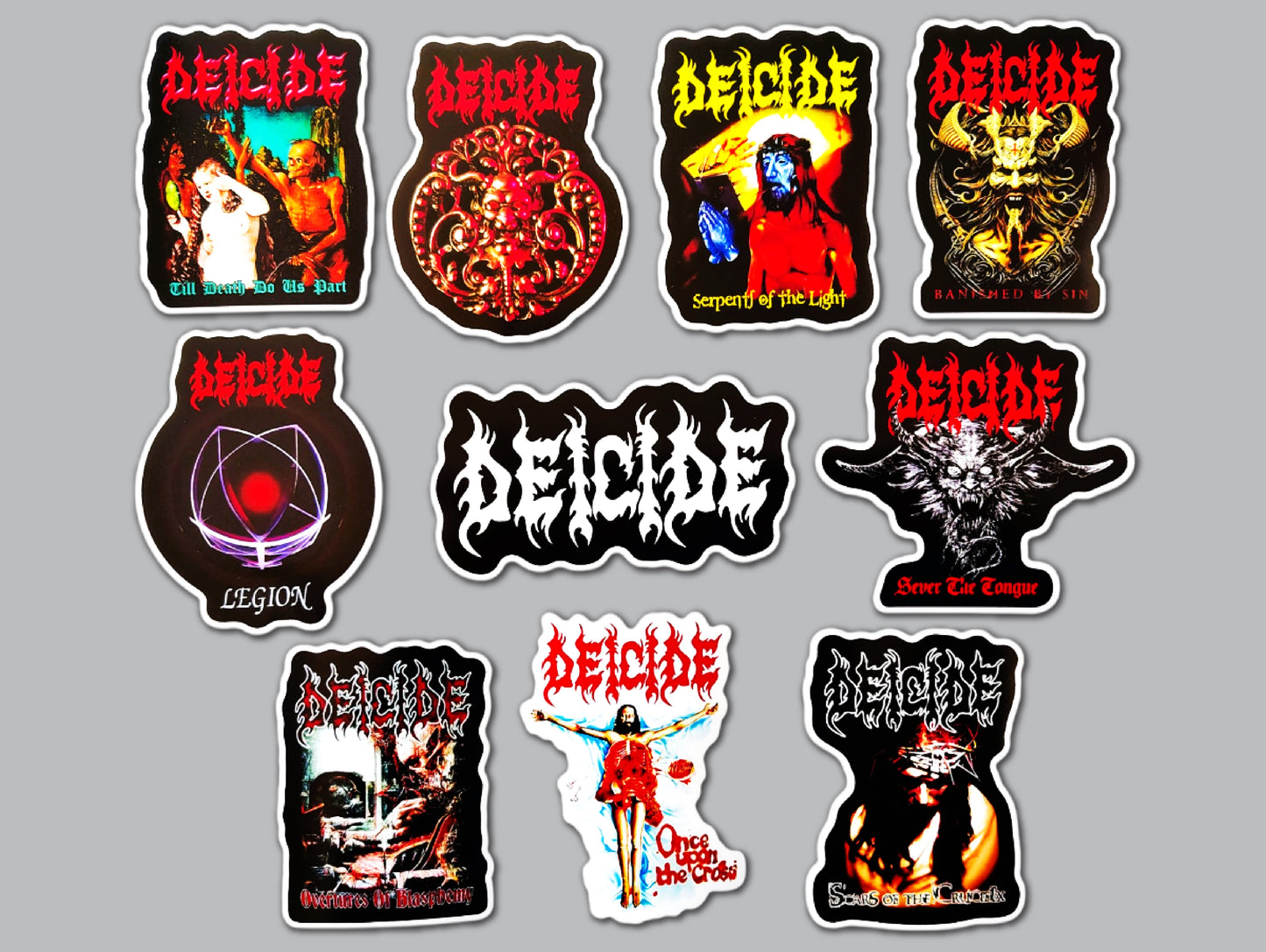 Deicide Sticker Pack (10 Stickers)