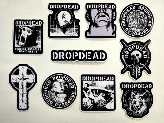 Dropdead Sticker Pack (10 Stickers)