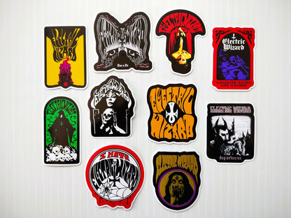Electric Wizard Sticker Pack (10 Stickers)