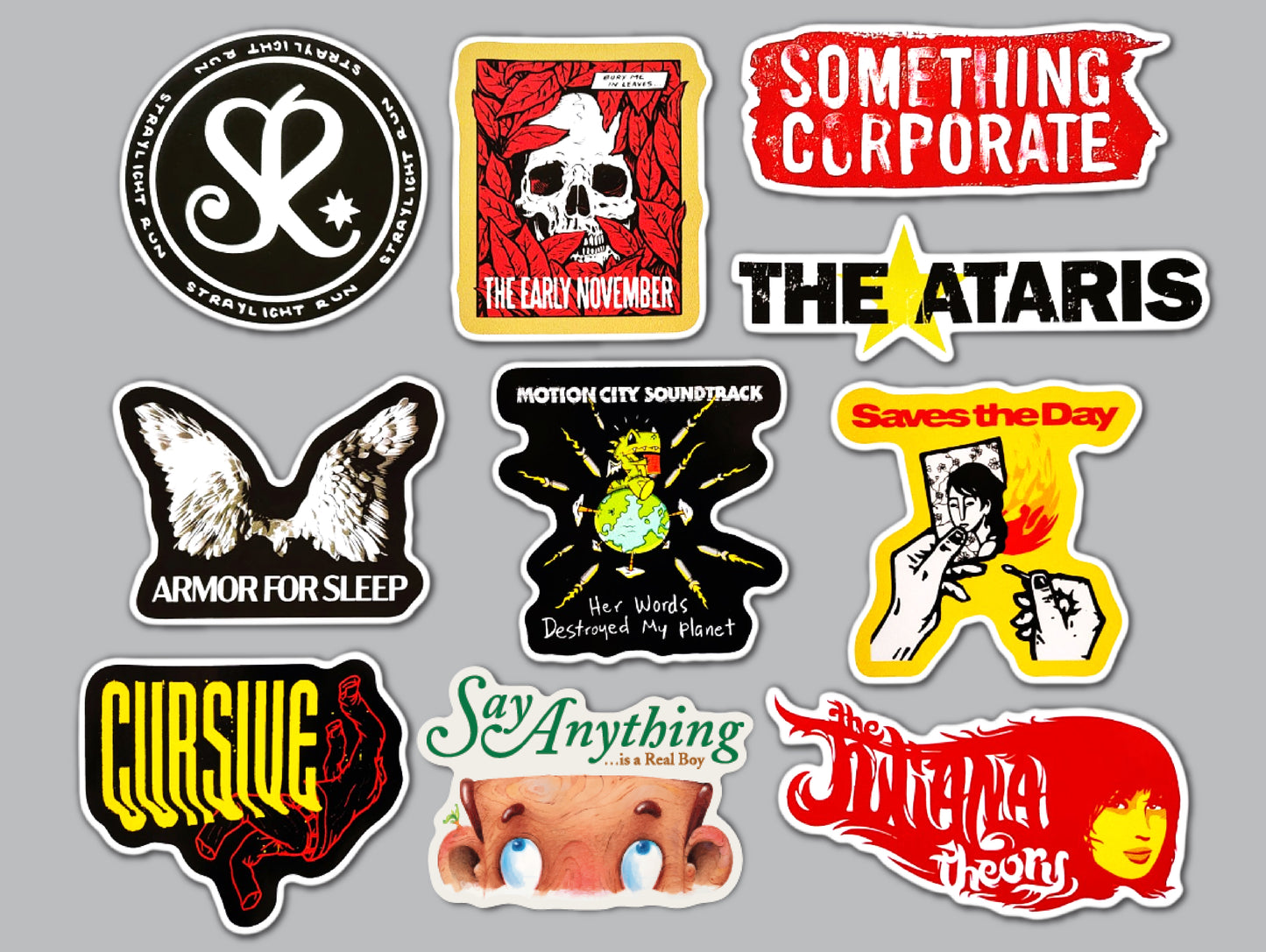 Emo Sticker Pack (10 Stickers) SET 3