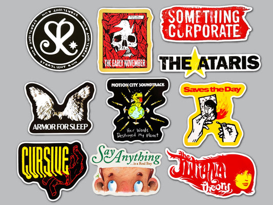 Emo Sticker Pack (10 Stickers) SET 3