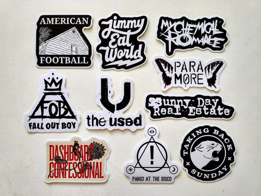 Emo Sticker Pack (10 Stickers) SET 1