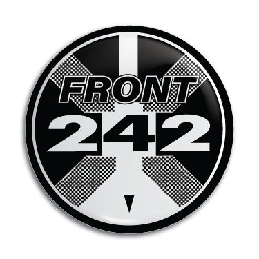 Front 242 1" Button / Pin / Badge