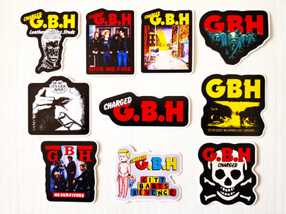 Charged GBH Sticker Pack (10 Stickers)