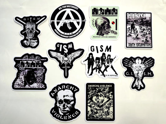 GISM Sticker Pack (10 Stickers)