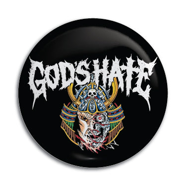 Gods Hate 1" Button / Pin / Badge