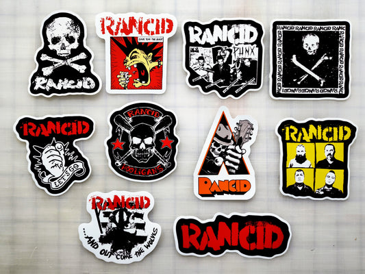 Rancid Sticker Pack (10 Stickers)