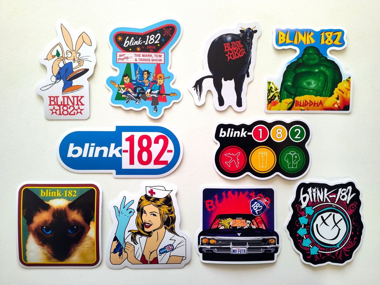 Blink-182 Sticker Pack (10 Stickers)