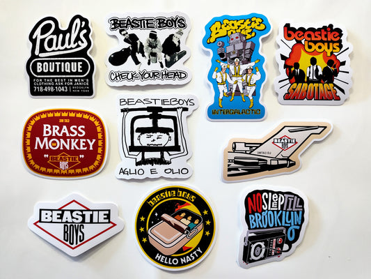 Beastie Boys Sticker Pack (10 Stickers)