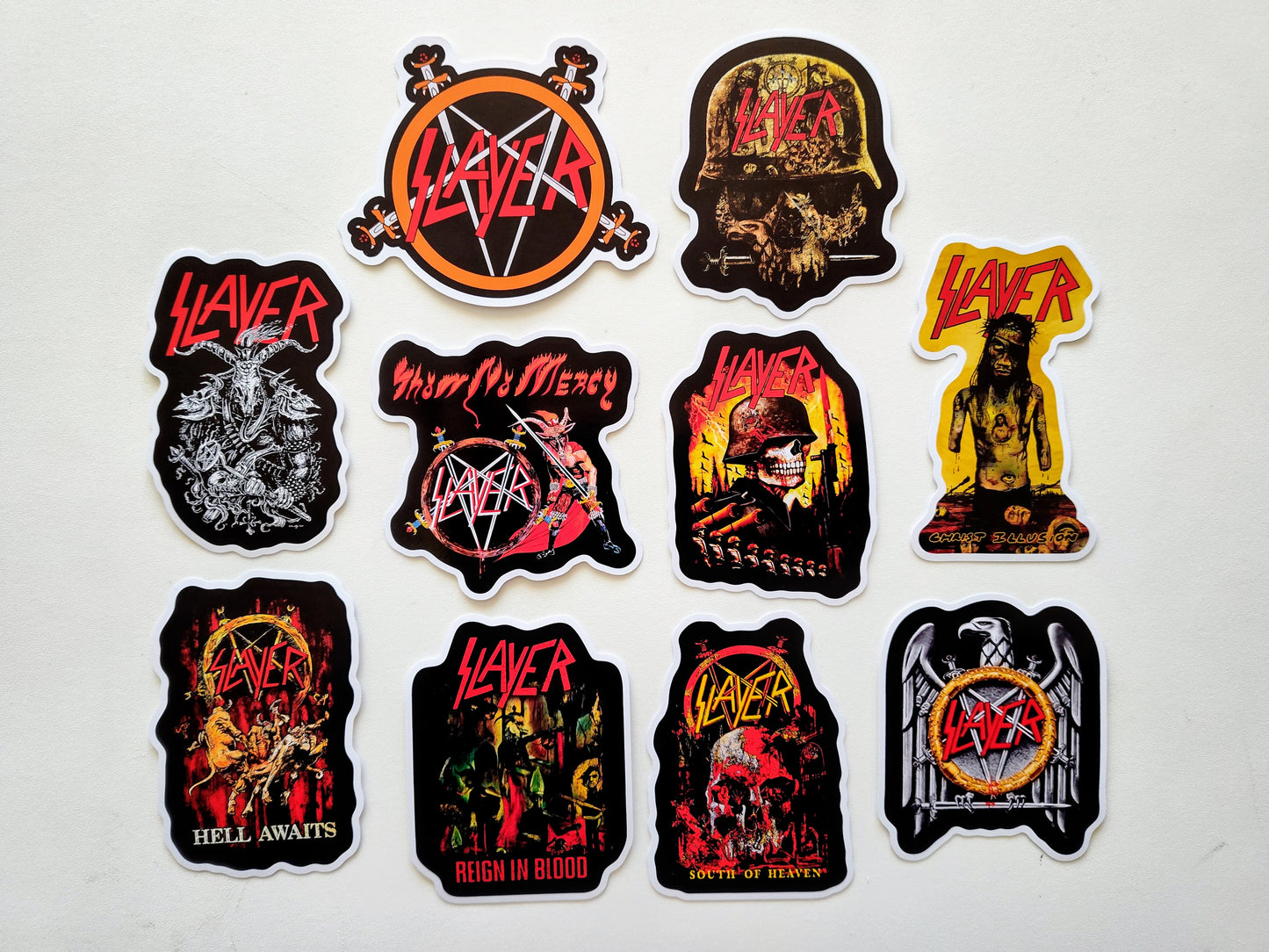 Slayer Sticker Pack (10 Stickers)