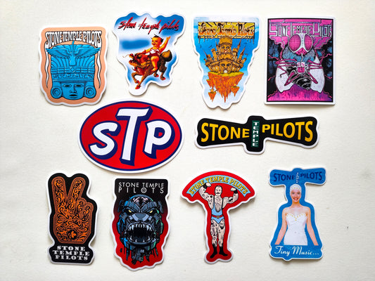 Stone Temple Pilots Sticker Pack (10 Stickers)