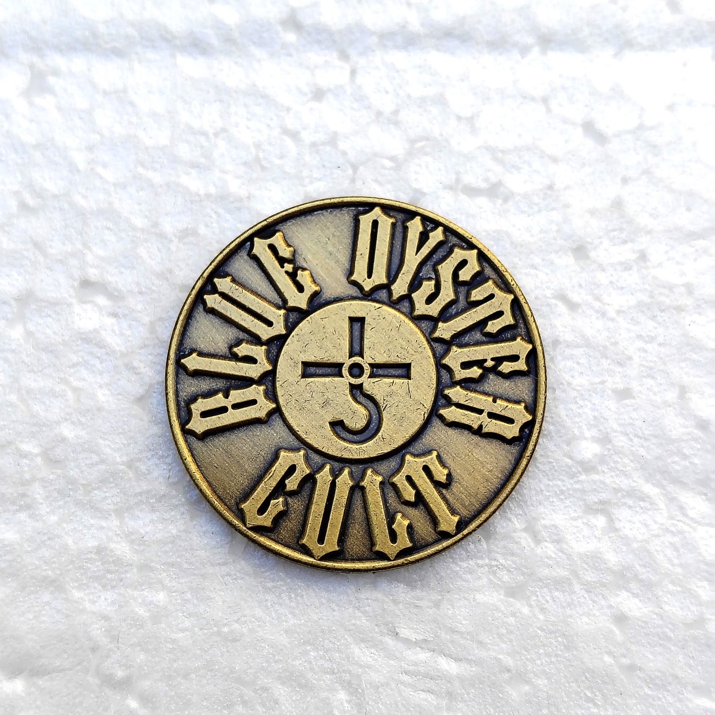 Blue Oyster Cult Metal Die-Struck Pin