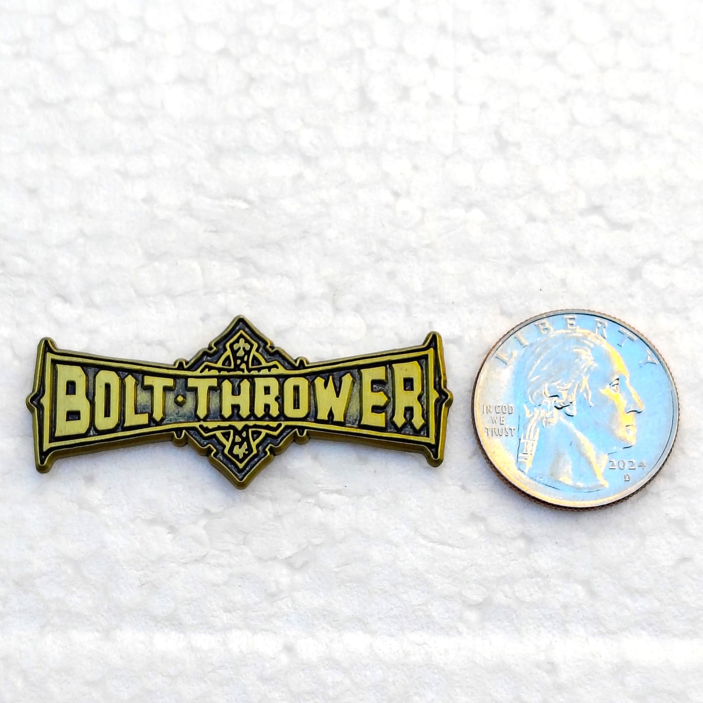 Bolt Thrower Metal Die-Struck Pin