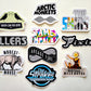 Indie Rock Sticker Pack (10 Stickers) Set 1