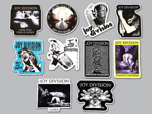 Joy Division Sticker Pack (10 Stickers)