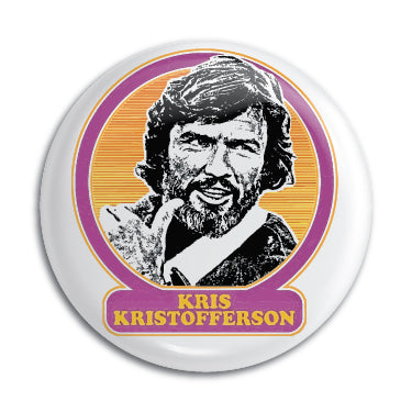 Kris Kristofferson 1" Button / Pin / Badge