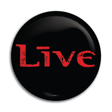Live 1" Button / Pin / Badge