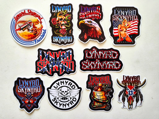 Lynyrd Skynyrd Sticker Pack (10 Stickers)